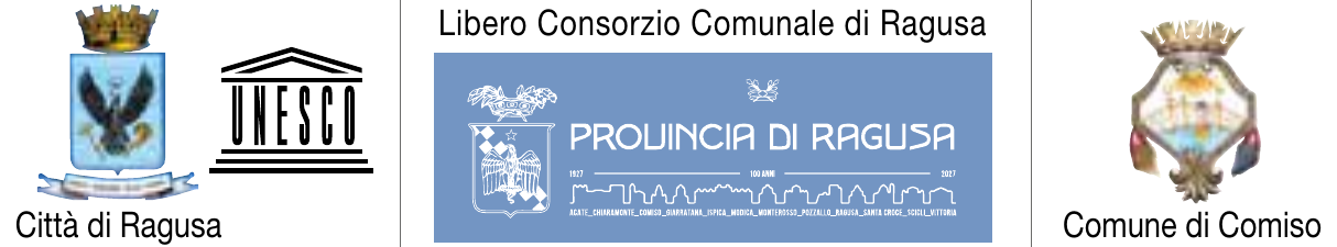 Città di Ragusa, UNESCO, Libero Consorzio Comunale di Ragusa, Comune di Comiso