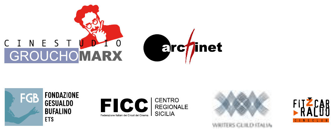Cinestudio Groucho Marx, Archinet, Fondazione Gesualdo Bufalino, FICC Centro Regionale Sicilia, Writers Guild Italia, Fitzcarraldo Cineclub